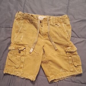 Abercrombie & Fitch Khaki Cargo Shorts for Men